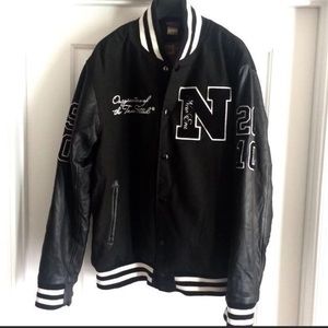 New Era Sheep Skin Arms Jacket